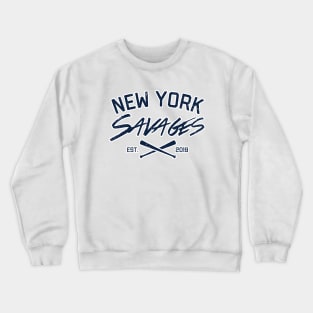 New York Savages - White Crewneck Sweatshirt